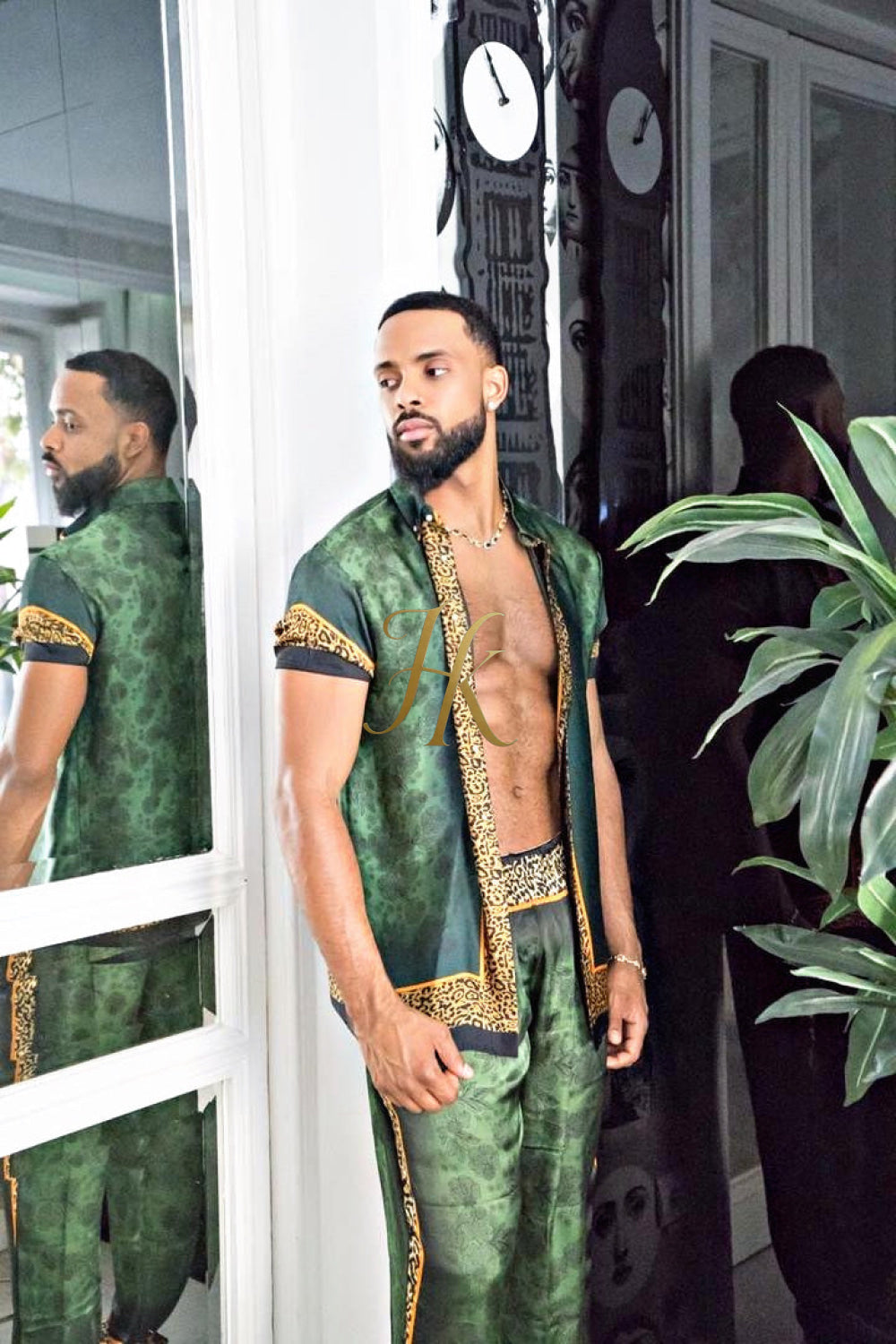 Handmade Outfits: Men's Luxury Silk Set - kayibstrore