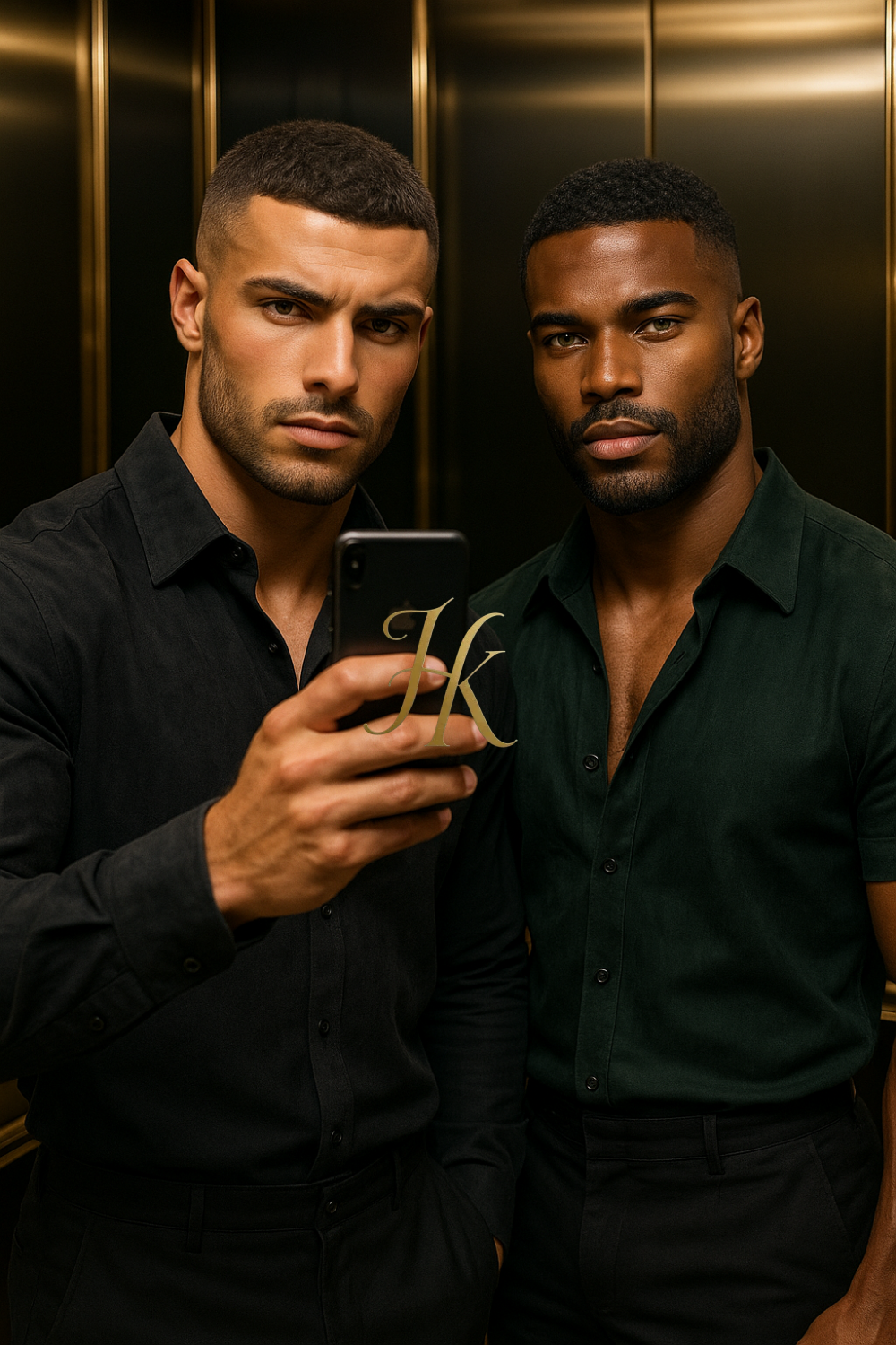 Men’s Luxury Suede Set – Double-Sided Microfiber Matte Shirt & Pants