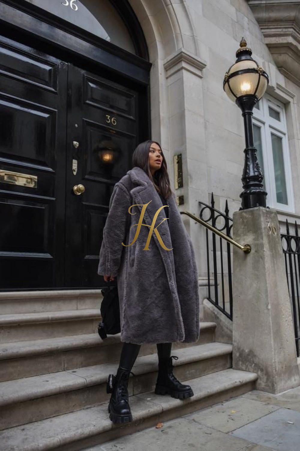 Luxury Teddy genuine wool sheepskin Luxury Coat - Stay Warm and Stylish in this Ethically Produced Fur Coat couple goals - kayibstrore