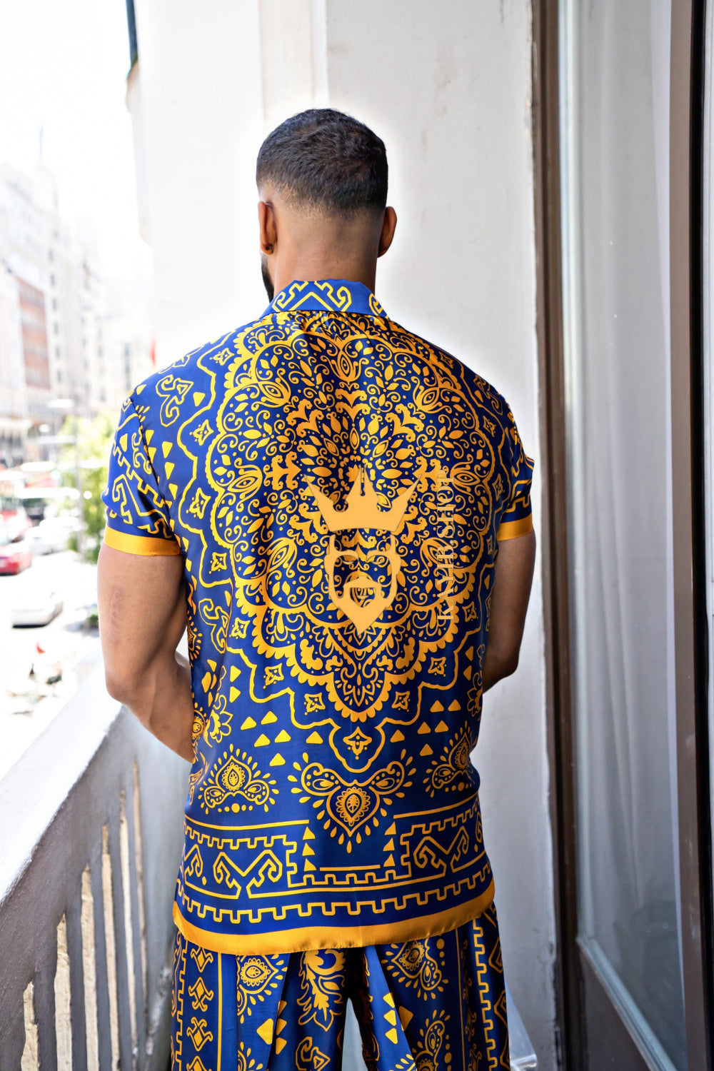 Men's Silk Beach Outfit - kayibstrore