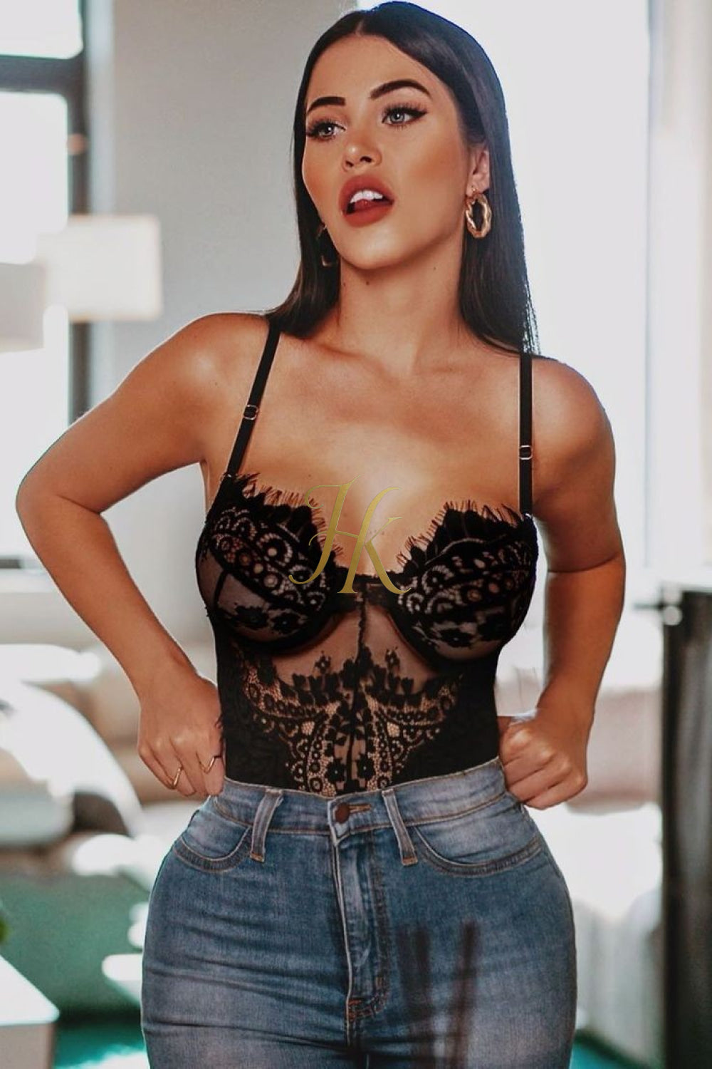 Lace bodysuit - kayibstrore