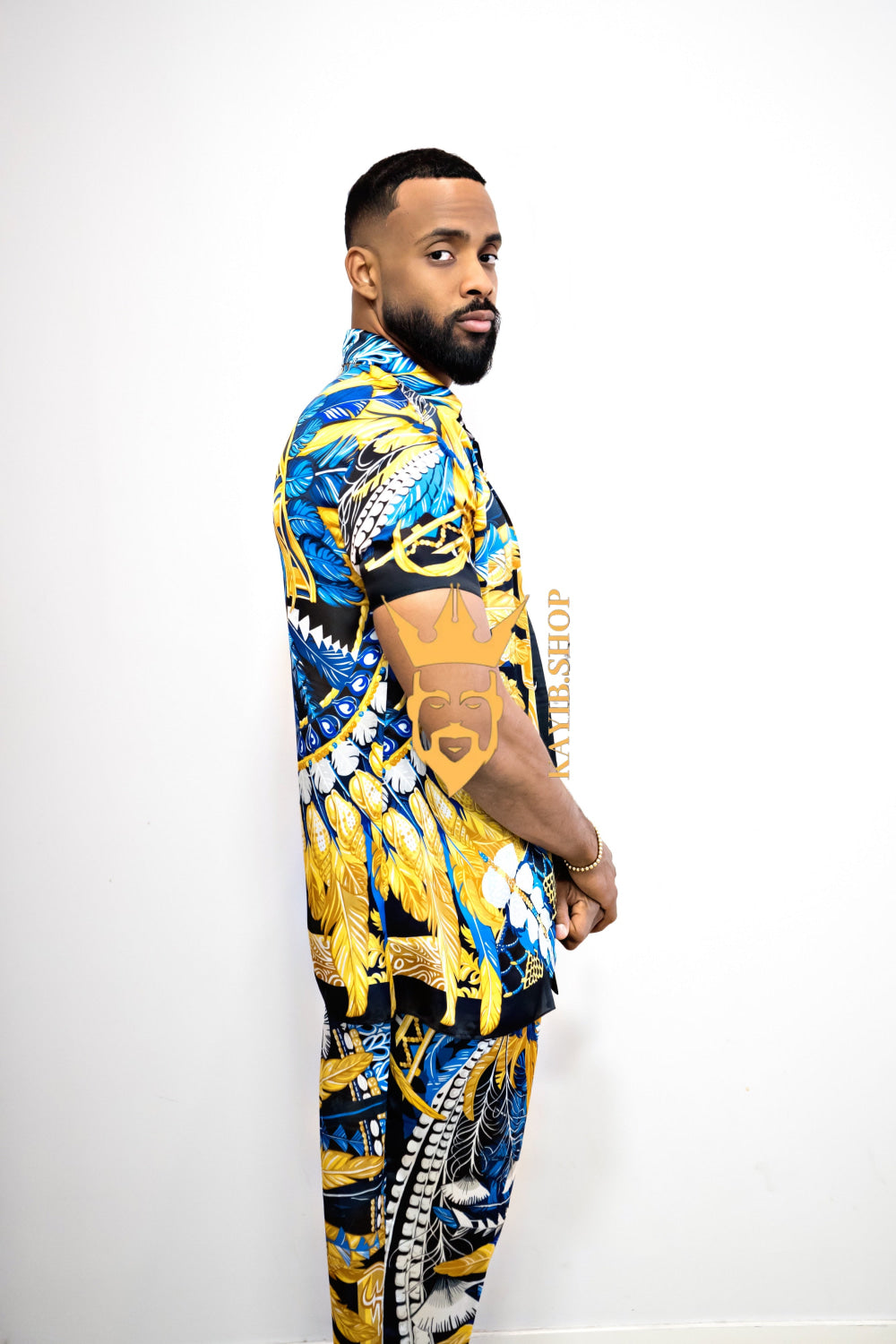 Luxury handmade Men's Silk Festival Outfits set - kayibstrore