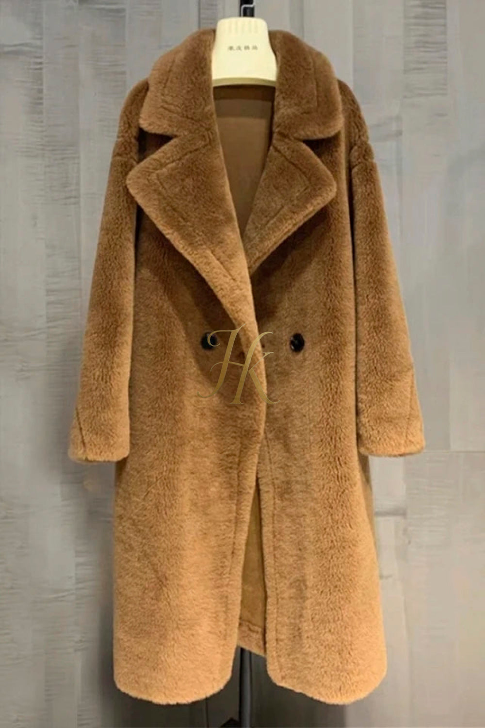 Luxury Teddy genuine wool sheepskin Luxury Coat - Stay Warm and Stylish in this Ethically Produced Fur Coat couple goals - kayibstrore