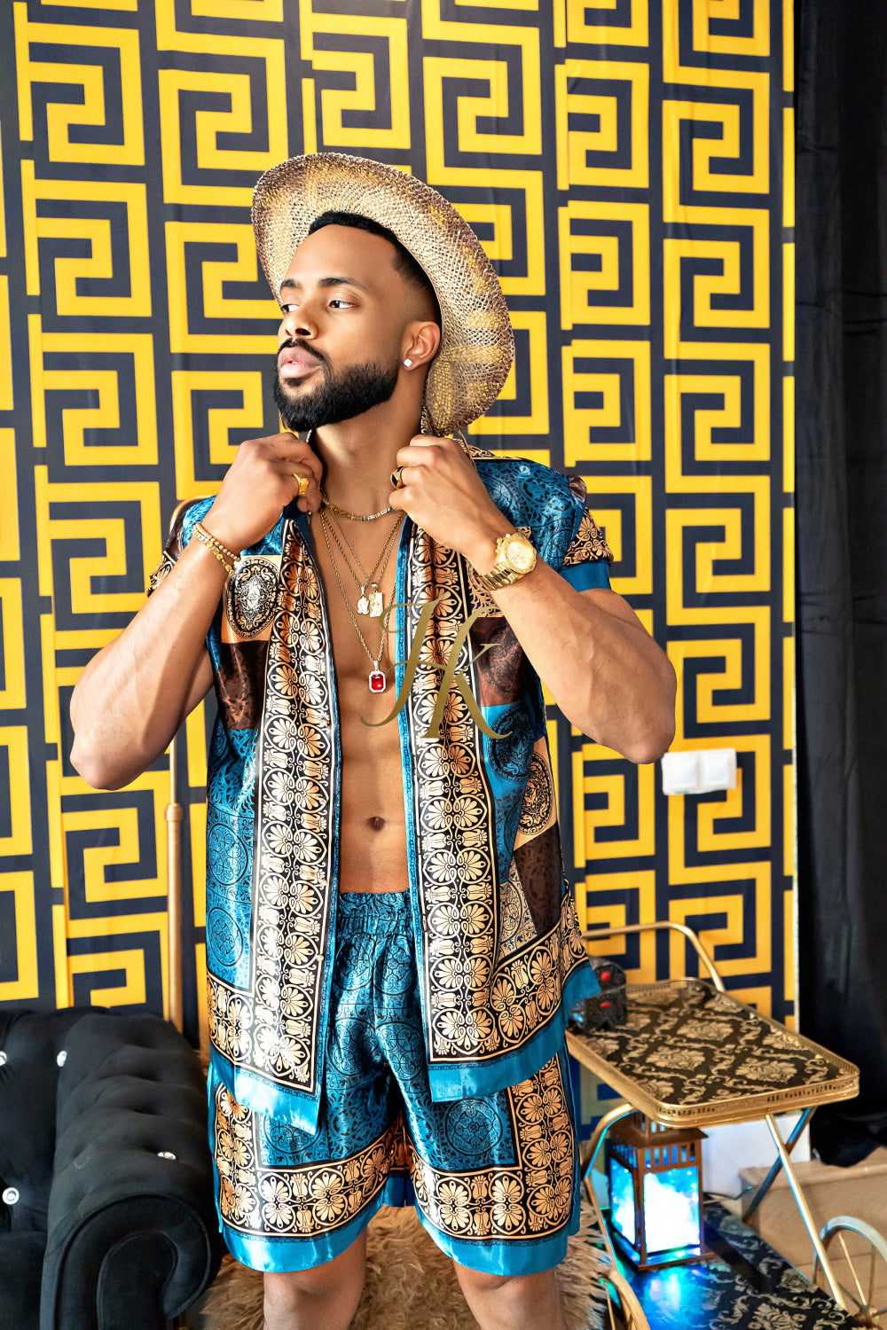 Men's Luxury Silk Dress Set Outfit - Elevate Your Style Game with Ultimate Comfort and Unbeatable Quality - kayibstrore