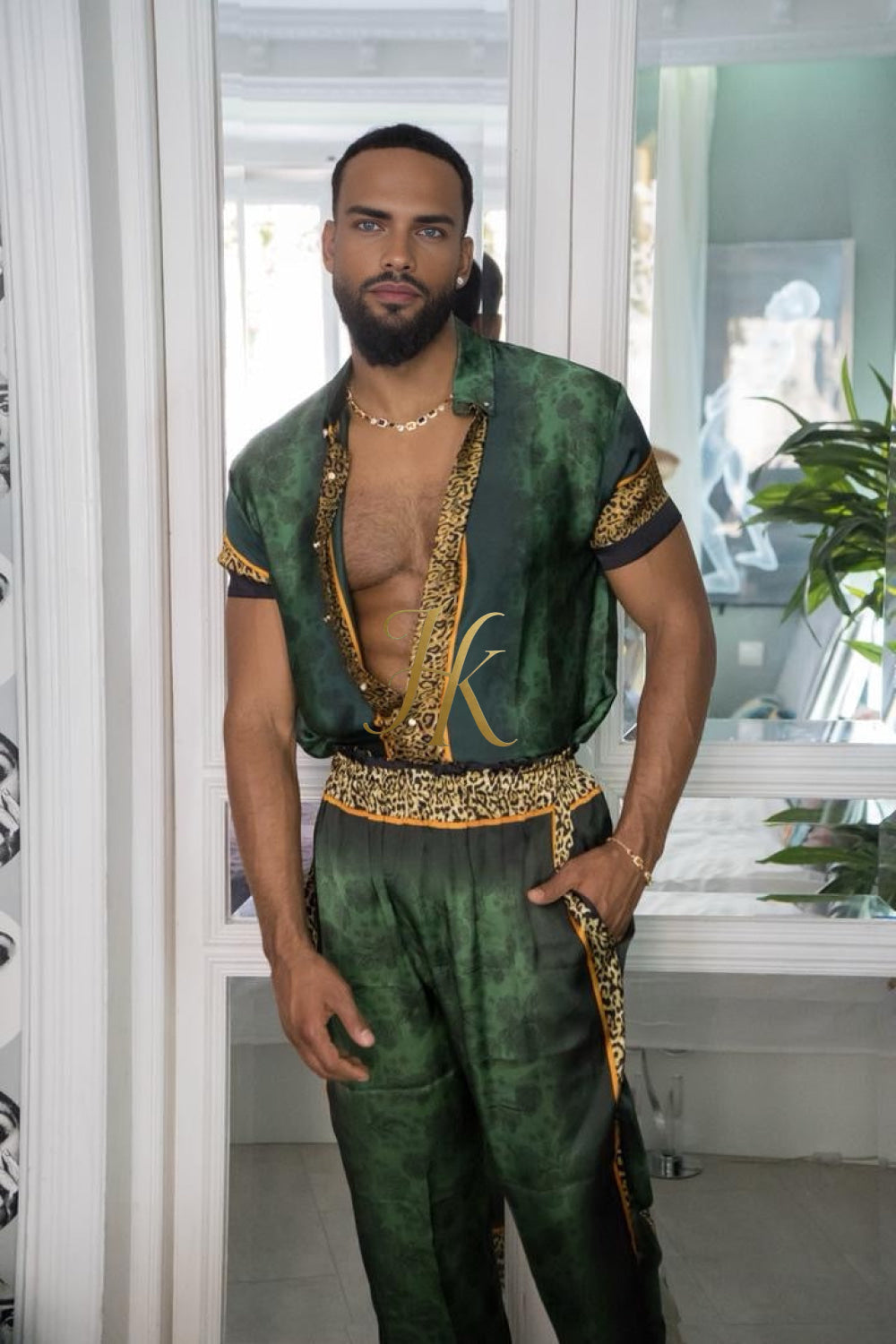 Handmade Outfits: Men's Luxury Silk Set - kayibstrore