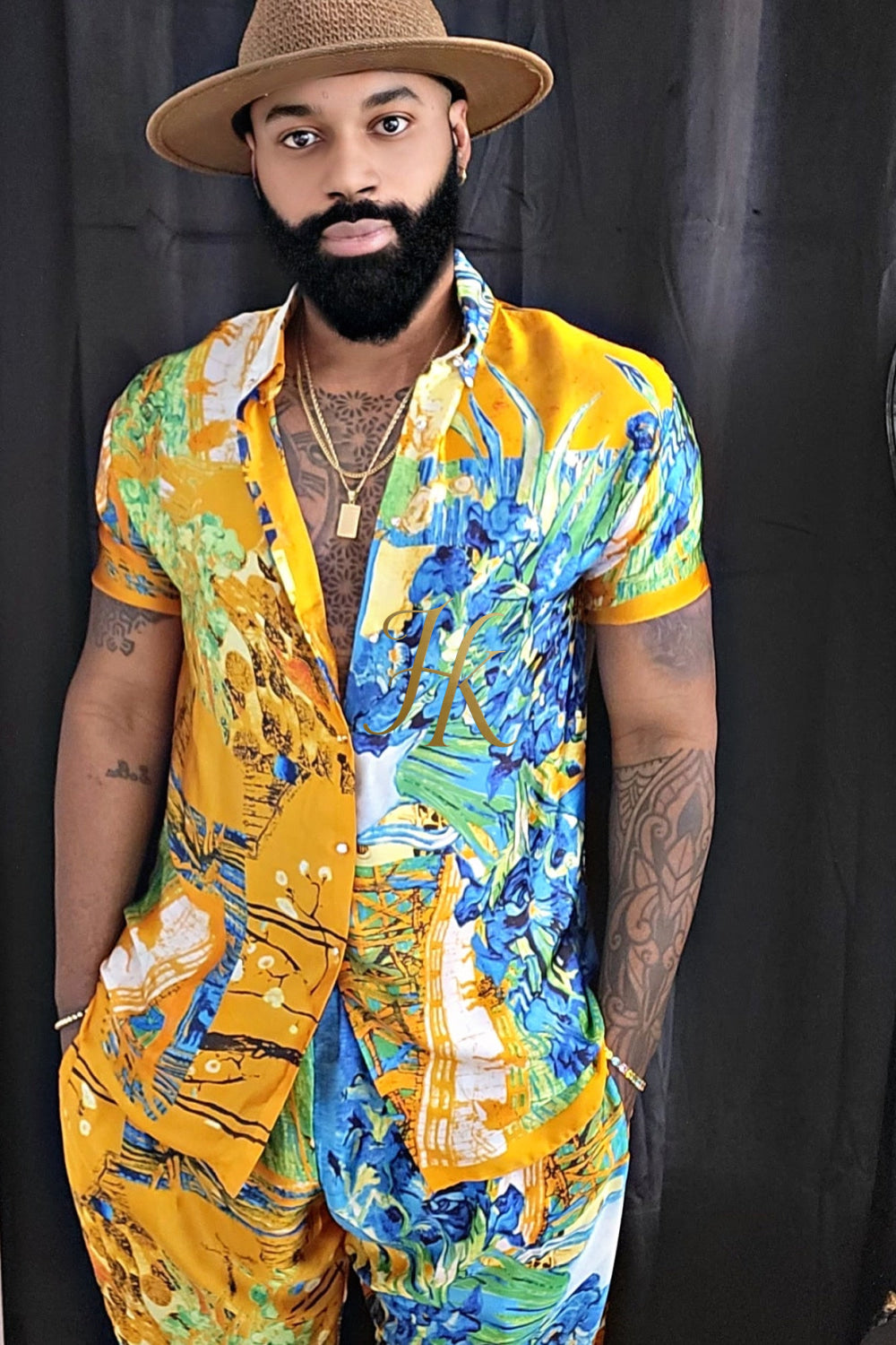 Ultimate Luxury Men's Rave Wear: Silk Set for Unmatched Style and Comfort - kayibstrore