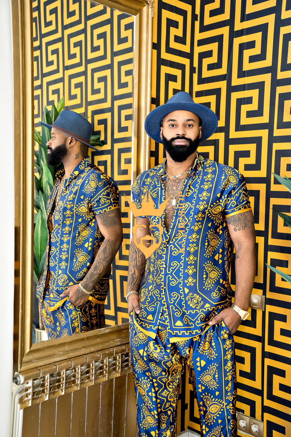 Men's Silk Beach Outfit - kayibstrore