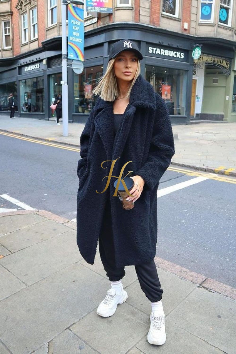 Luxury Teddy genuine wool sheepskin Luxury Coat - Stay Warm and Stylish in this Ethically Produced Fur Coat couple goals - kayibstrore