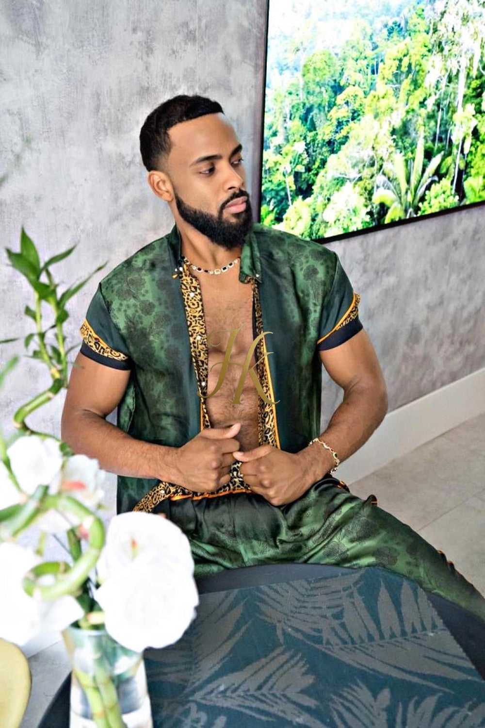 Handmade Outfits: Men's Luxury Silk Set - kayibstrore