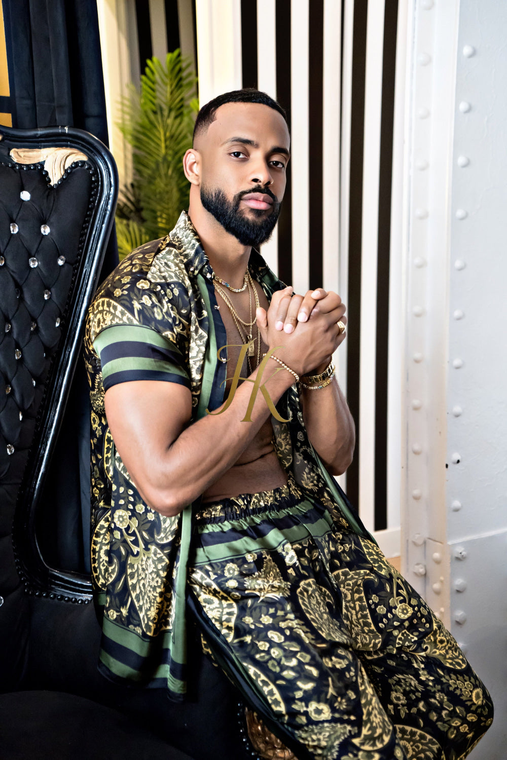 Luxury handmade diner Men's Silk Party Outfits set - kayibstrore