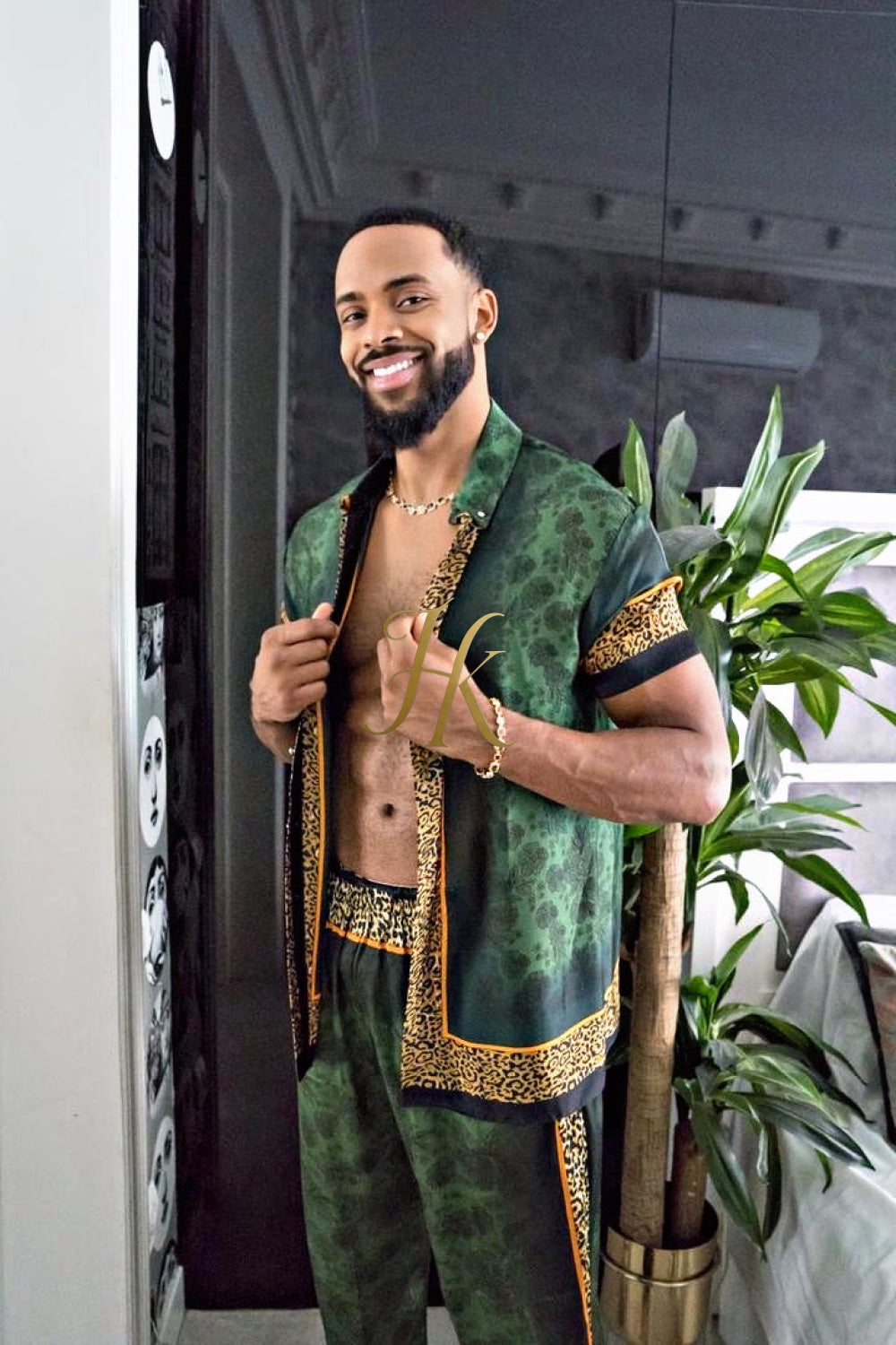 Handmade Outfits: Men's Luxury Silk Set - kayibstrore