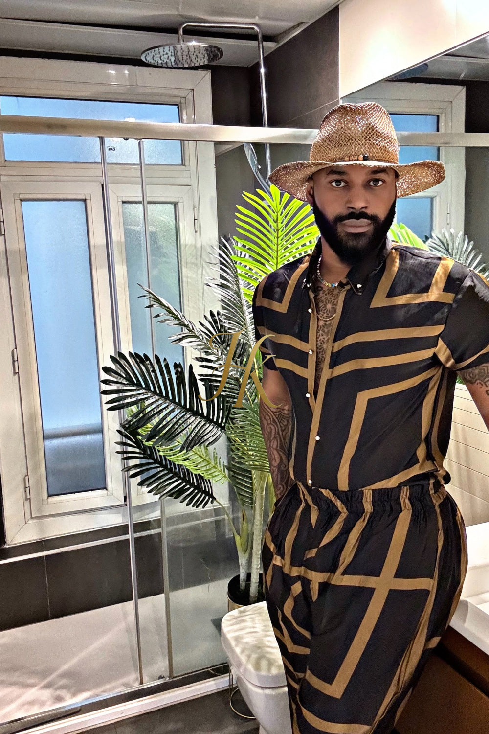 Handmade Outfits: Men's Luxury Silk Set - kayibstrore