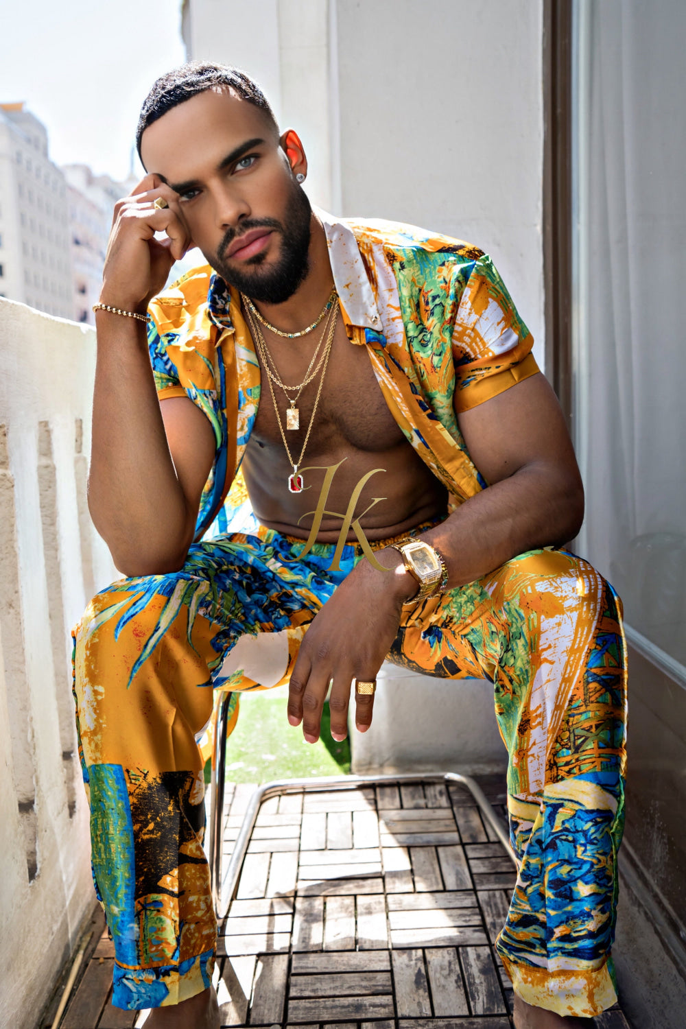 Handmade Outfits: Men's Luxury Silk Set - kayibstrore