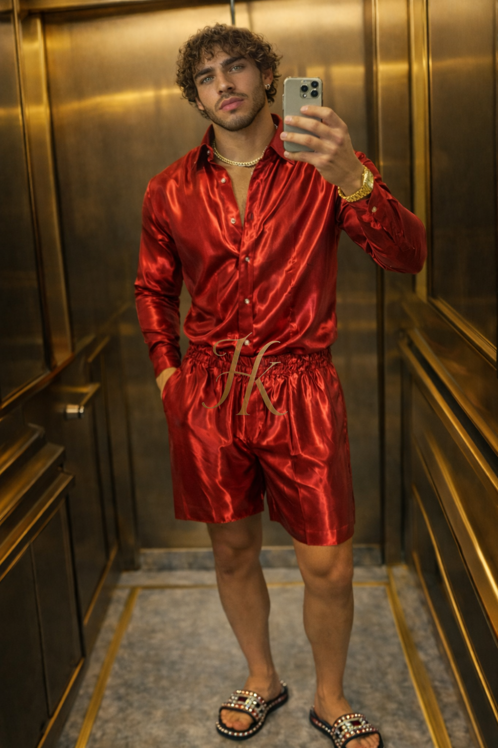 Imperial Silk Set | Luxury Satin Silk Men’s Outfit