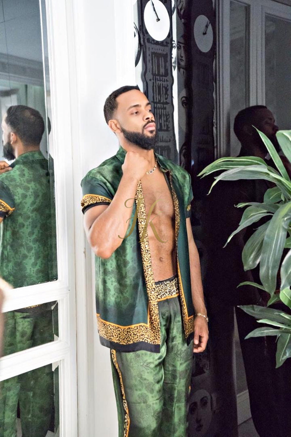 Handmade Outfits: Men's Luxury Silk Set - kayibstrore