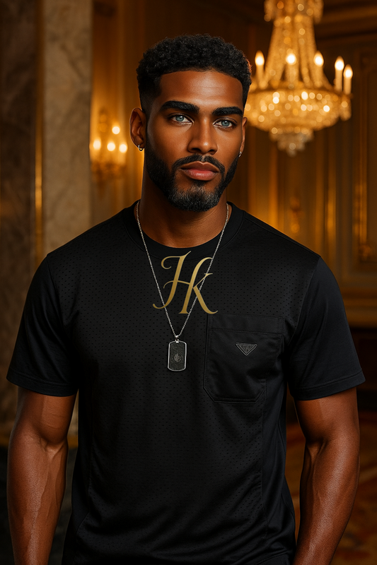 Conjunto de vestido de seda de lujo para hombre rojo