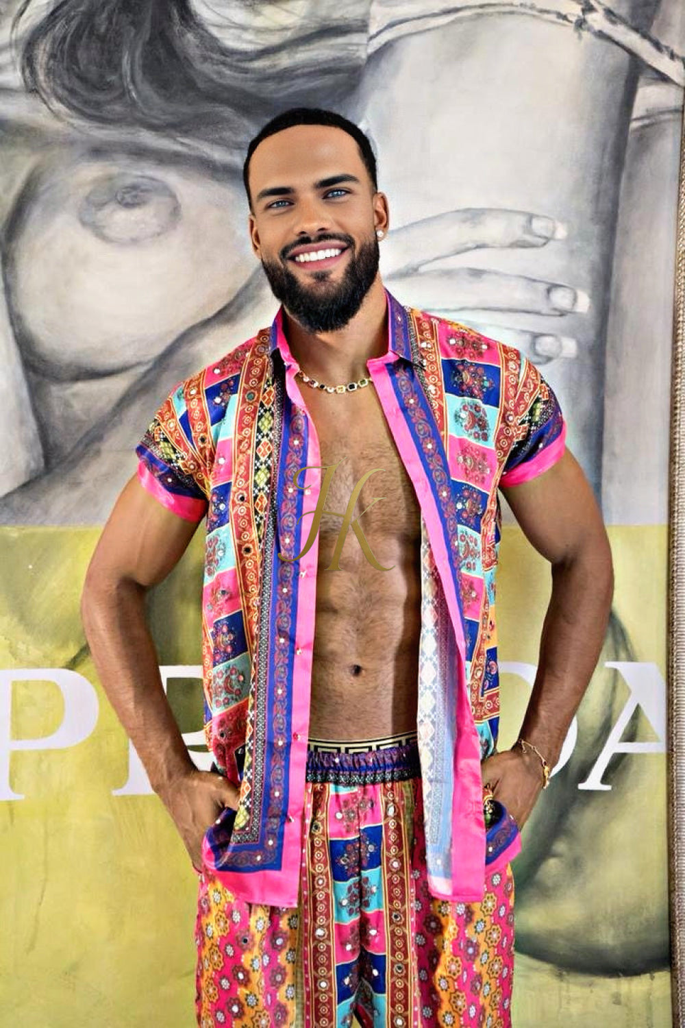 "Exclusive Handmade Silk Ensemble – Limited Edition: Only 10 Worldwide - kayibstrore