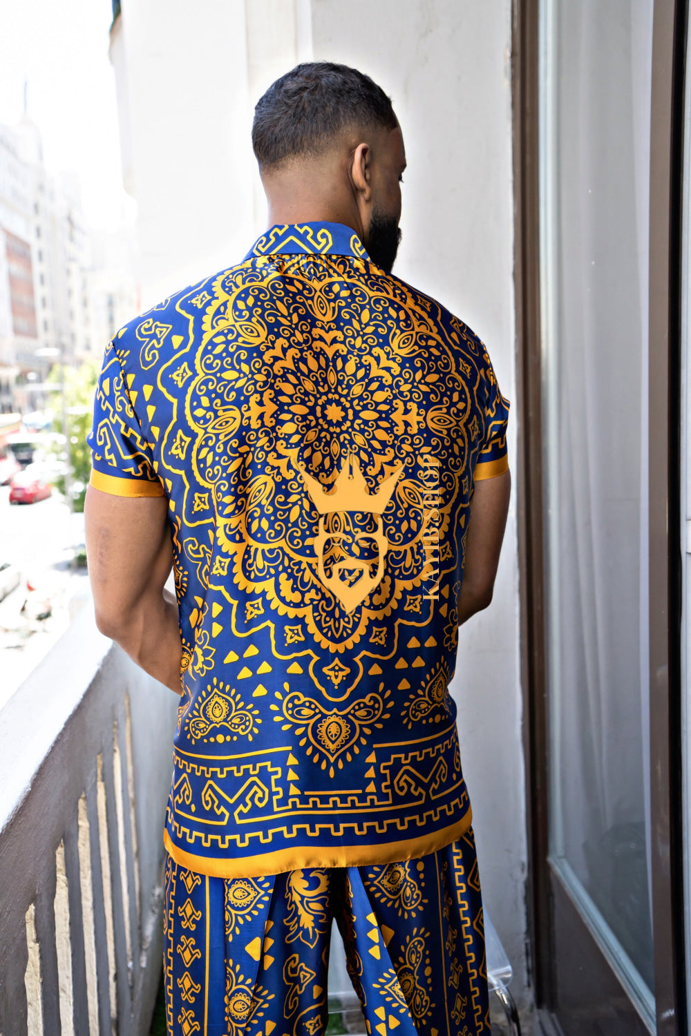 Men's Silk Beach Outfit - kayibstrore