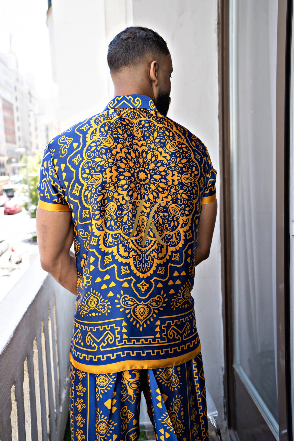 Men's Silk Beach Outfit - kayibstrore