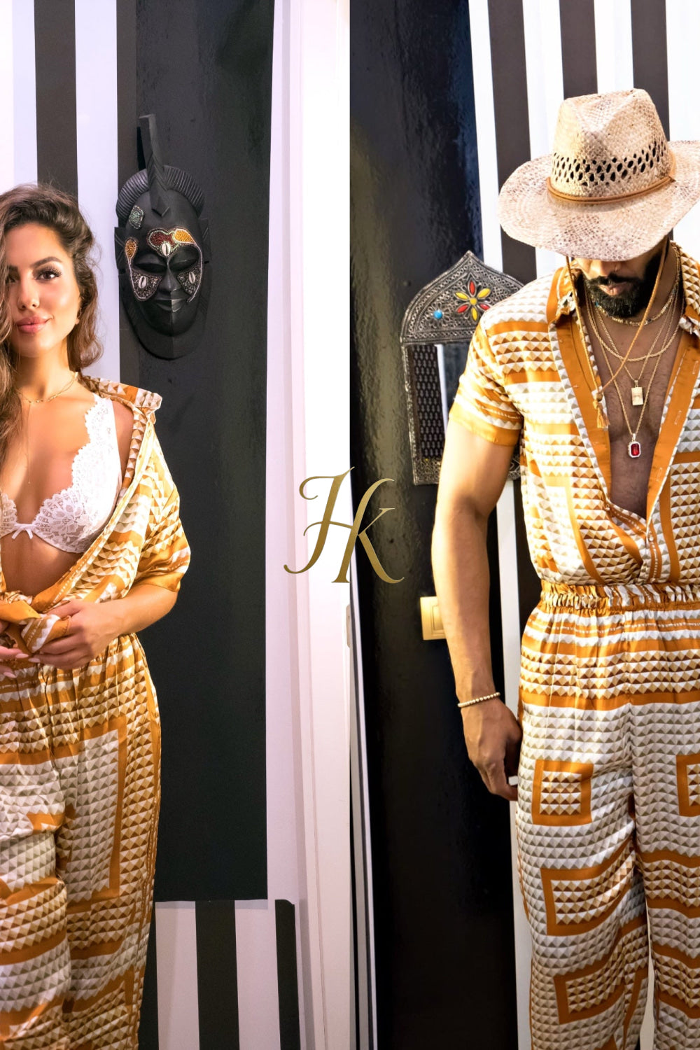 Romantic Silk Set for Couples – Love Meets Luxury - kayibstrore