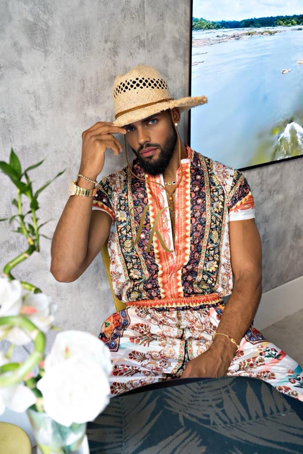 Exclusive Handmade Silk Ensemble – Limited Edition: Only 10 Worldwide - kayibstrore