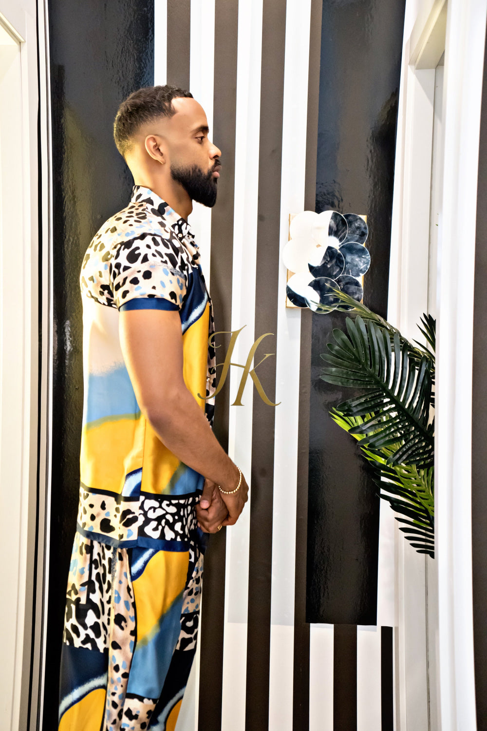 Unleash Your Style: Luxury Silk festival Rave Wear for Men - kayibstrore