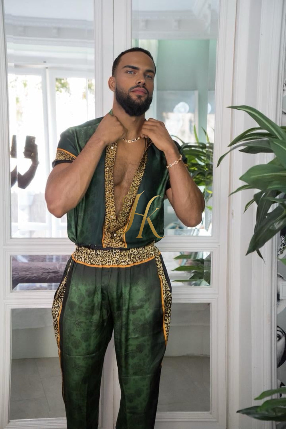 Handmade Outfits: Men's Luxury Silk Set - kayibstrore