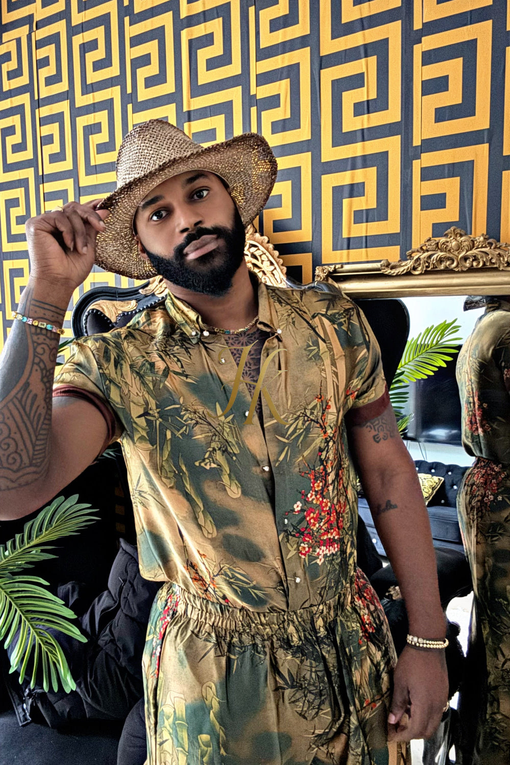 Luxury Handmade Outfits: Men's Luxury Silk Set - kayibstrore