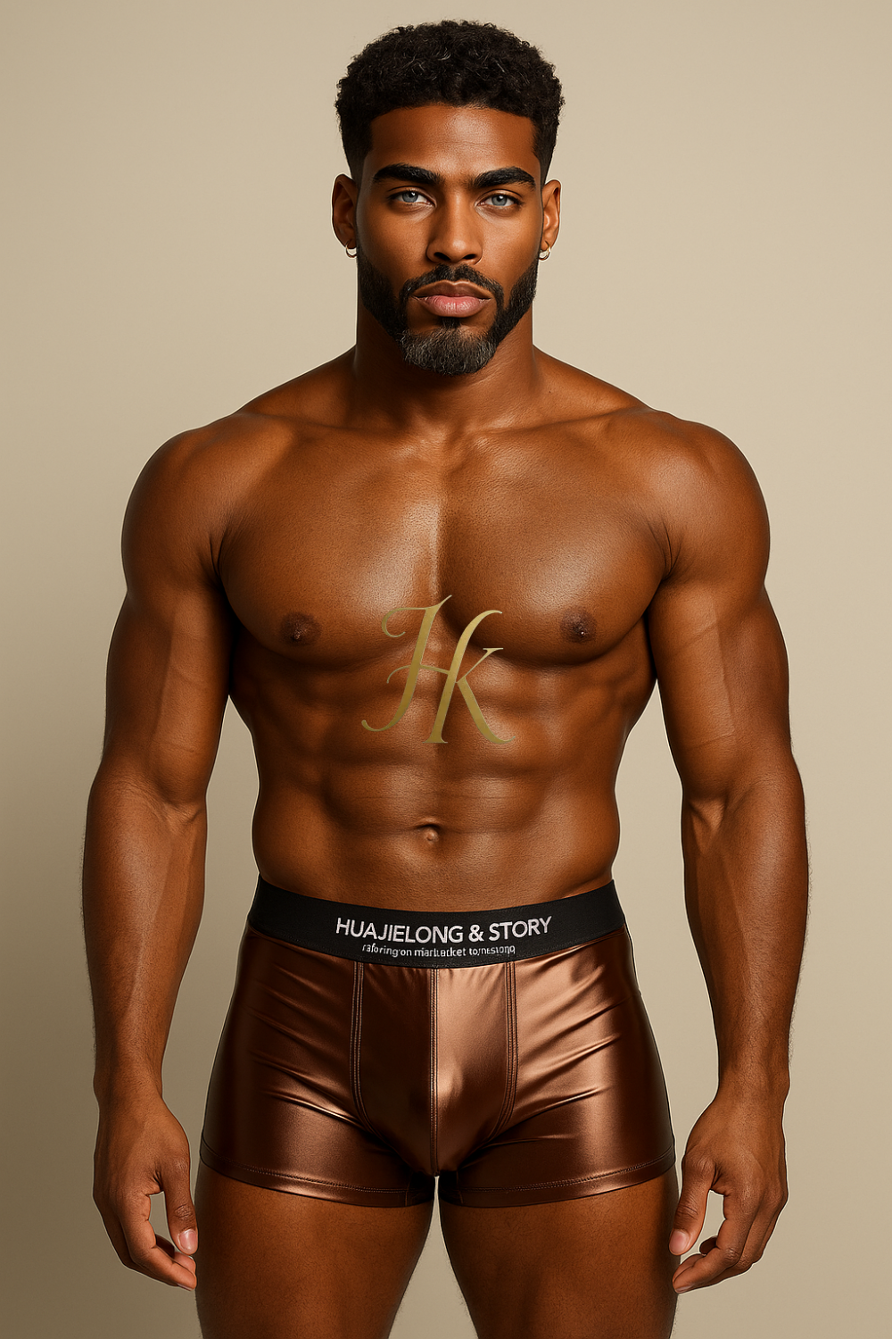 3PCS Luxury Ice Silk Men’s Boxers – Smooth Satin-Like Underwear with Breathable Mesh Crotch