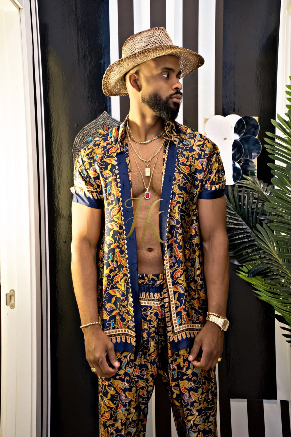 Luxury Handmade Outfits: Men's best Silk Set - kayibstrore