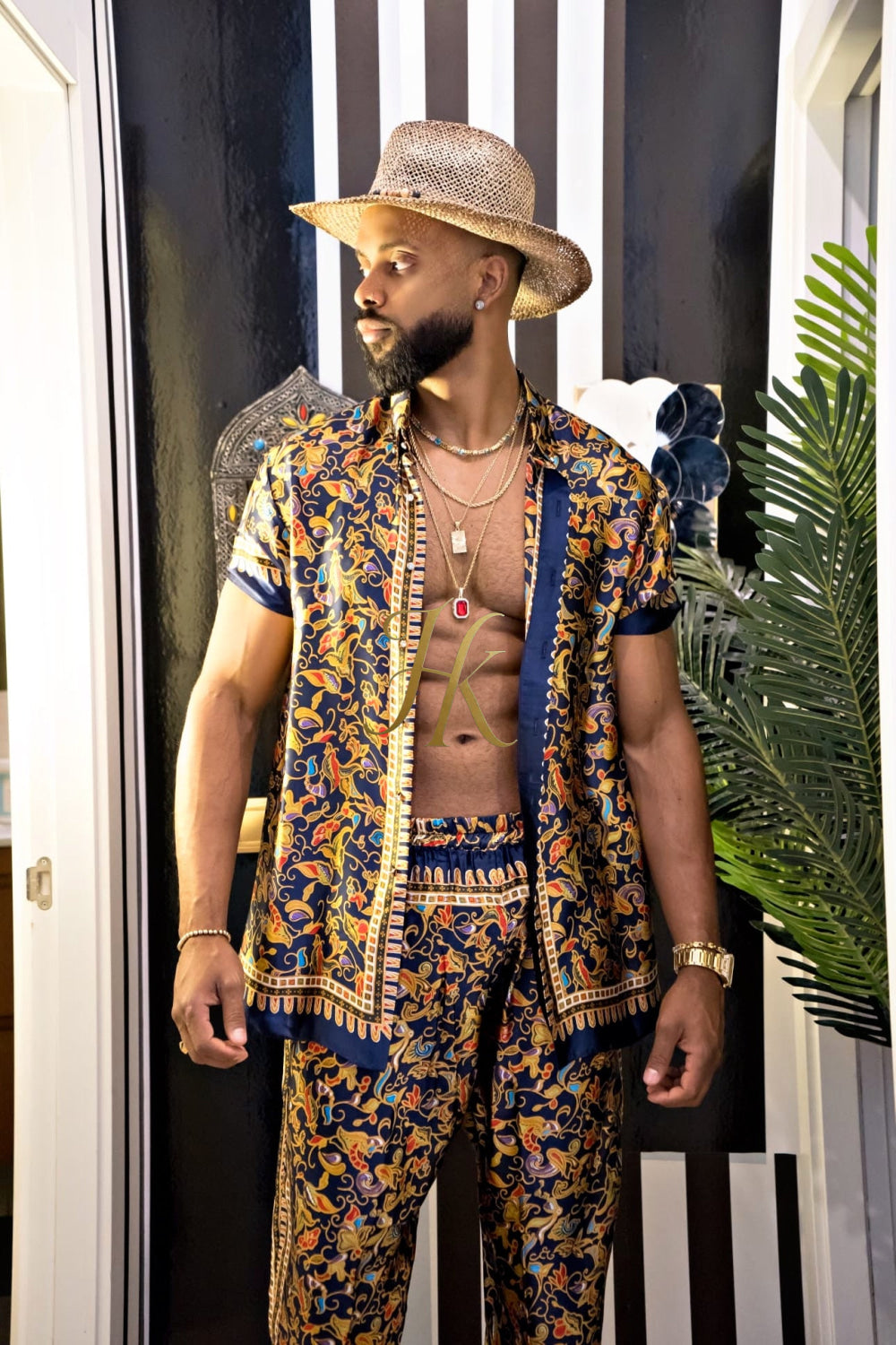 Luxury Handmade Outfits: Men's best Silk Set - kayibstrore