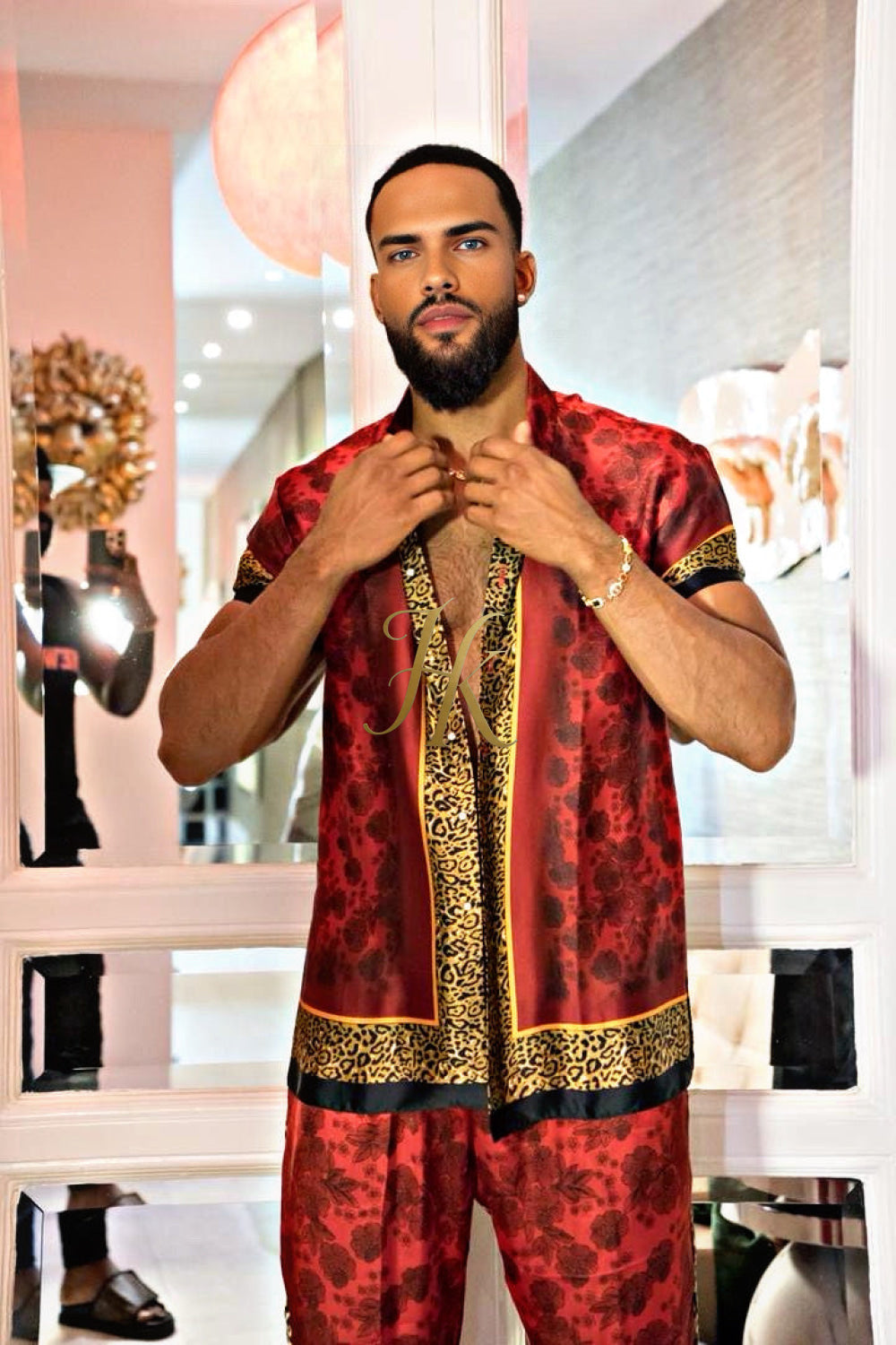 Handmade Outfits: Men's Luxury Silk Set - kayibstrore