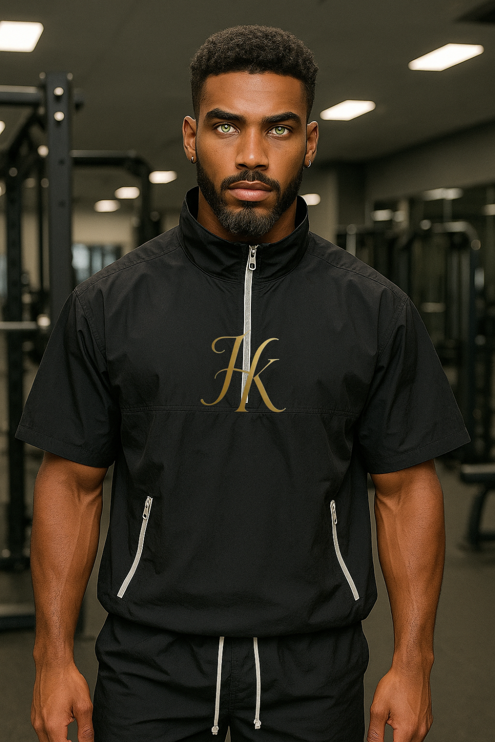 Men’s Casual Summer Tracksuit – 2PCS Short Sleeve Top & Shorts Set