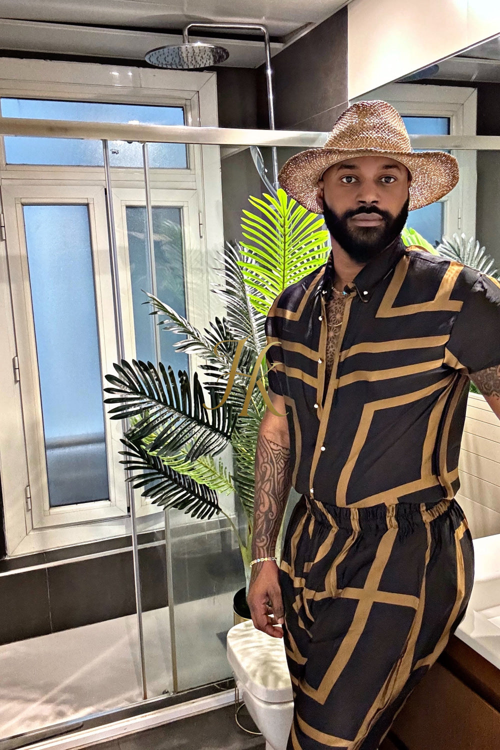 Handmade Outfits: Men's Luxury Silk Set - kayibstrore
