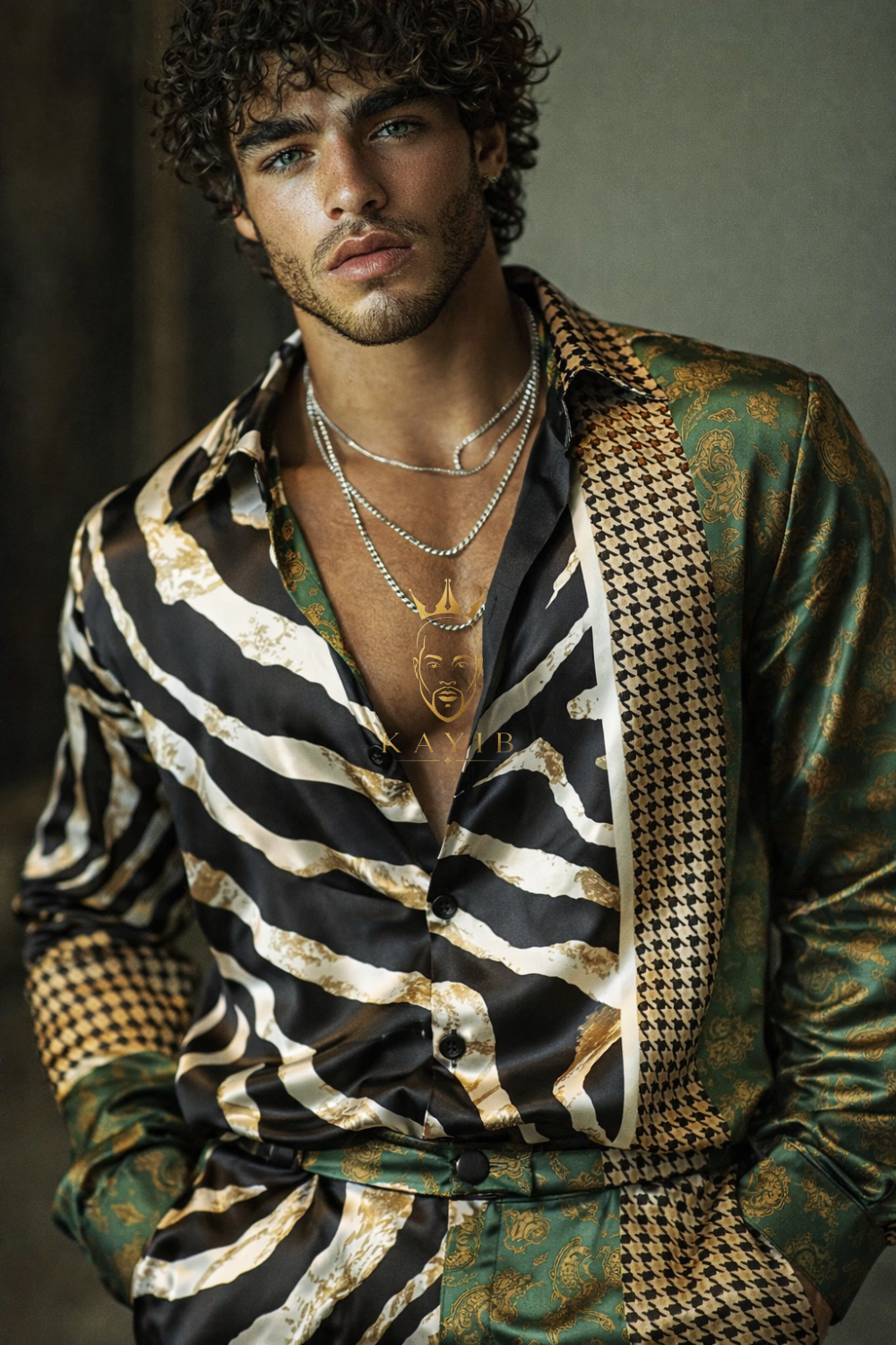 Premium Men’s Silk Satin Set | Limited Edition Statement Outfit