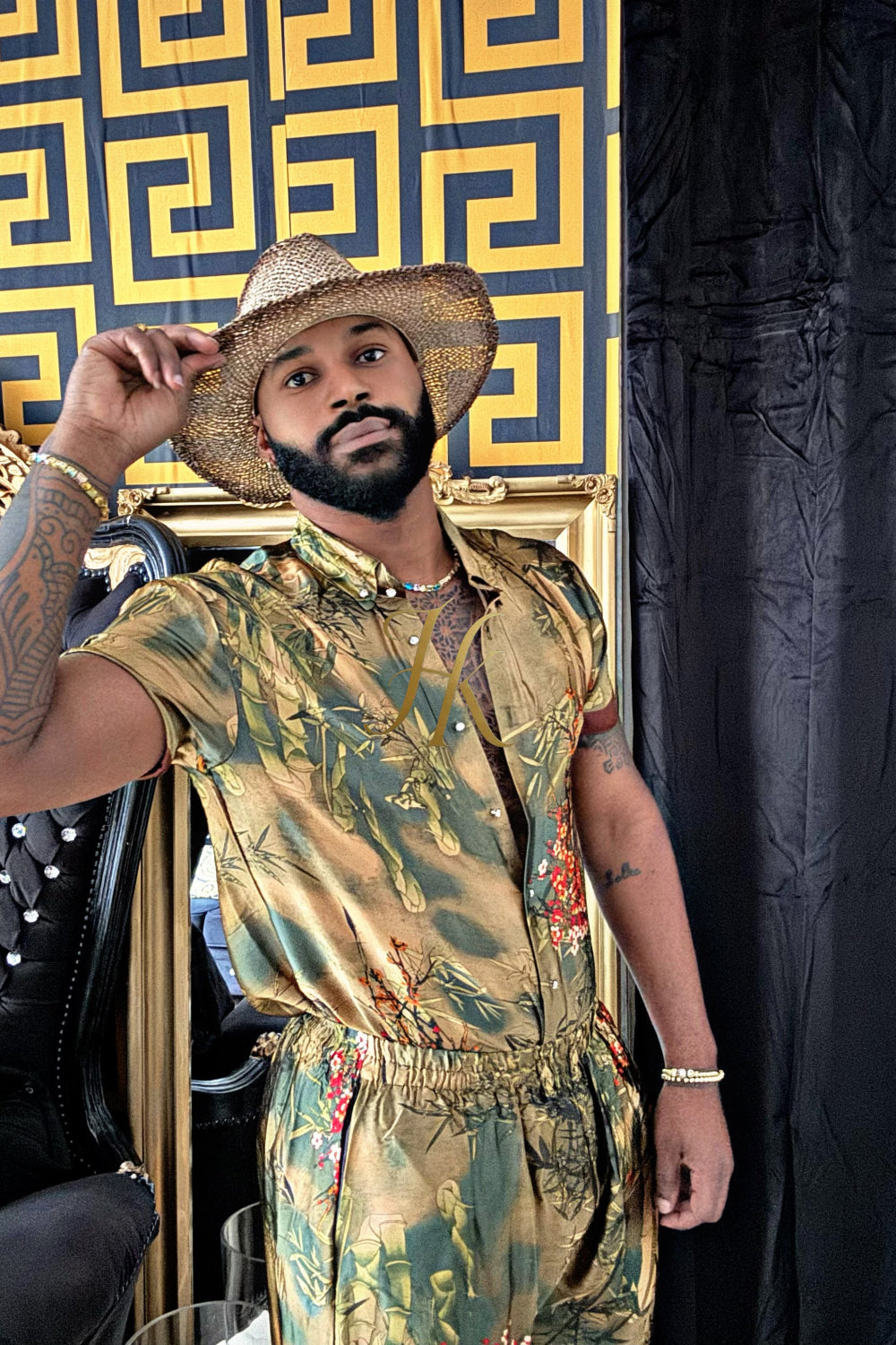 Luxury Handmade Outfits: Men's Luxury Silk Set - kayibstrore