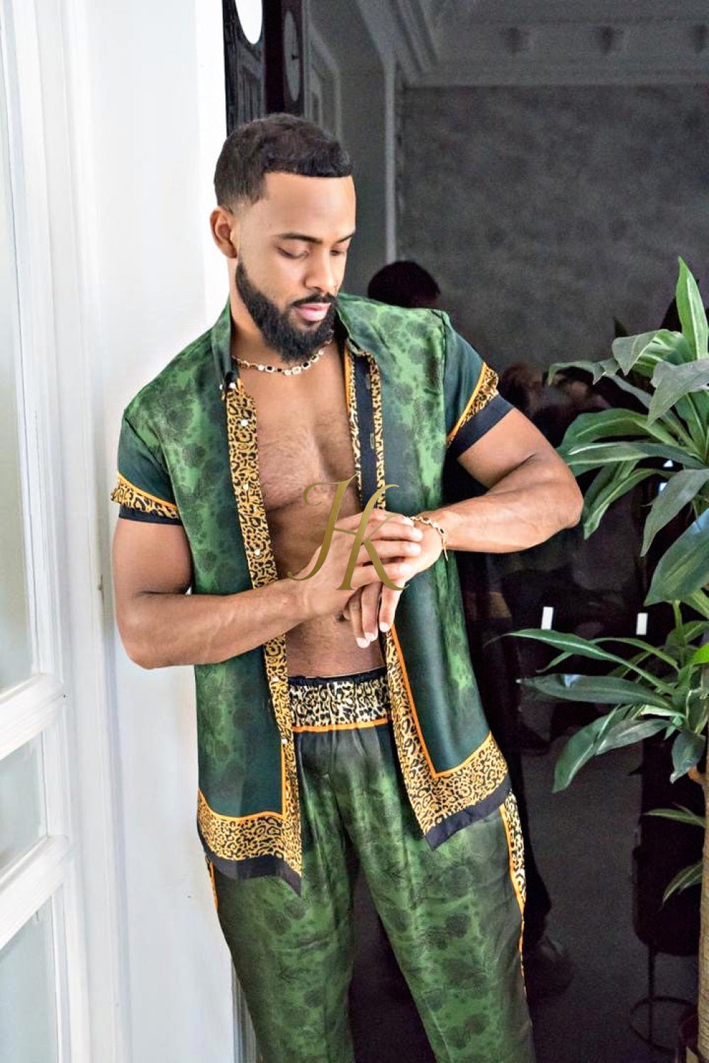 Handmade Outfits: Men's Luxury Silk Set - kayibstrore