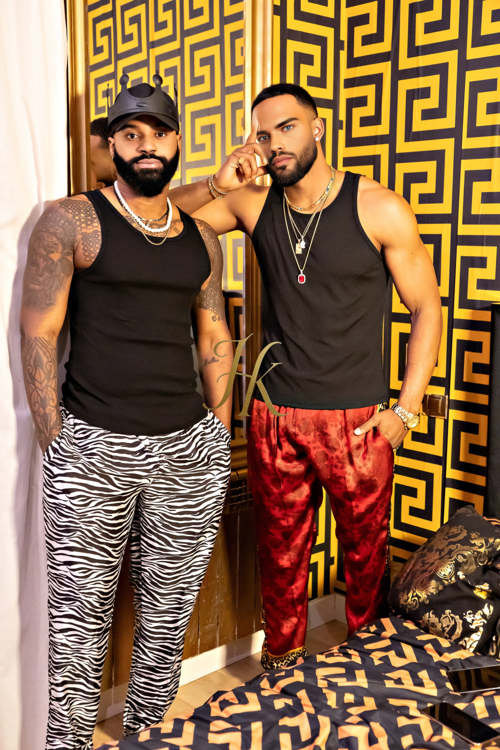 Men's Tailored Silk Trousers | Rave Wear, Contemporary Elegance, Designer Clothing pants - kayibstrore