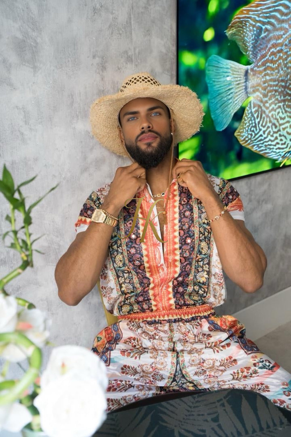 Exclusive Handmade Silk Ensemble – Limited Edition: Only 10 Worldwide - kayibstrore