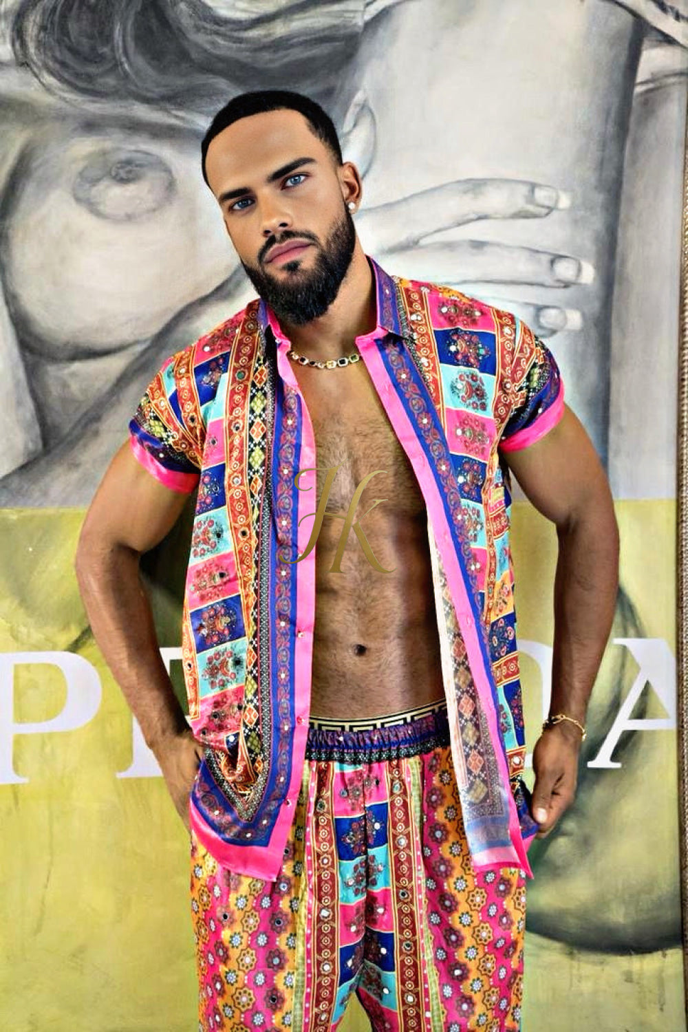 "Exclusive Handmade Silk Ensemble – Limited Edition: Only 10 Worldwide - kayibstrore