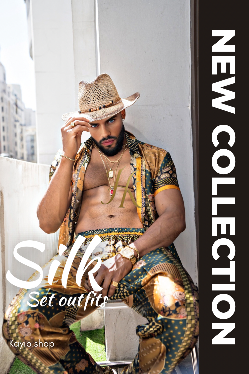 Unleash Your Style: Luxury Silk Festival Wear for Man - kayibstrore