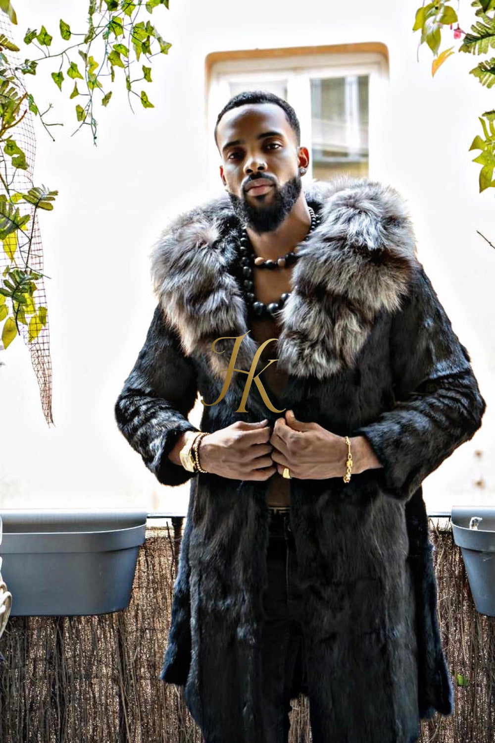 Luxurious Fox Fur Coats for Men - Elevate Your Style and Warmth - kayibstrore