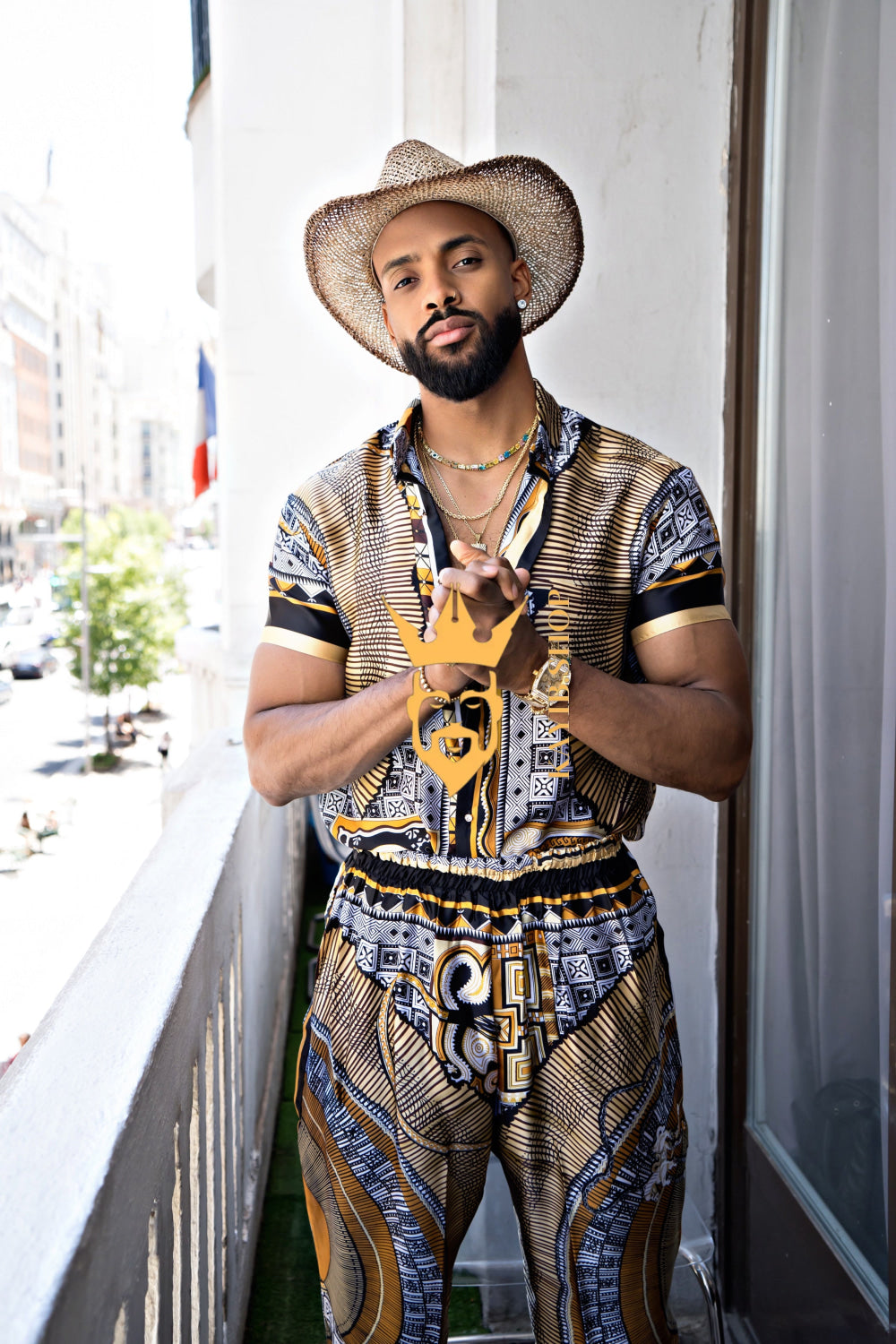 Luxury Silk Set for Men: Perfect Summer and Beach Wear - kayibstrore