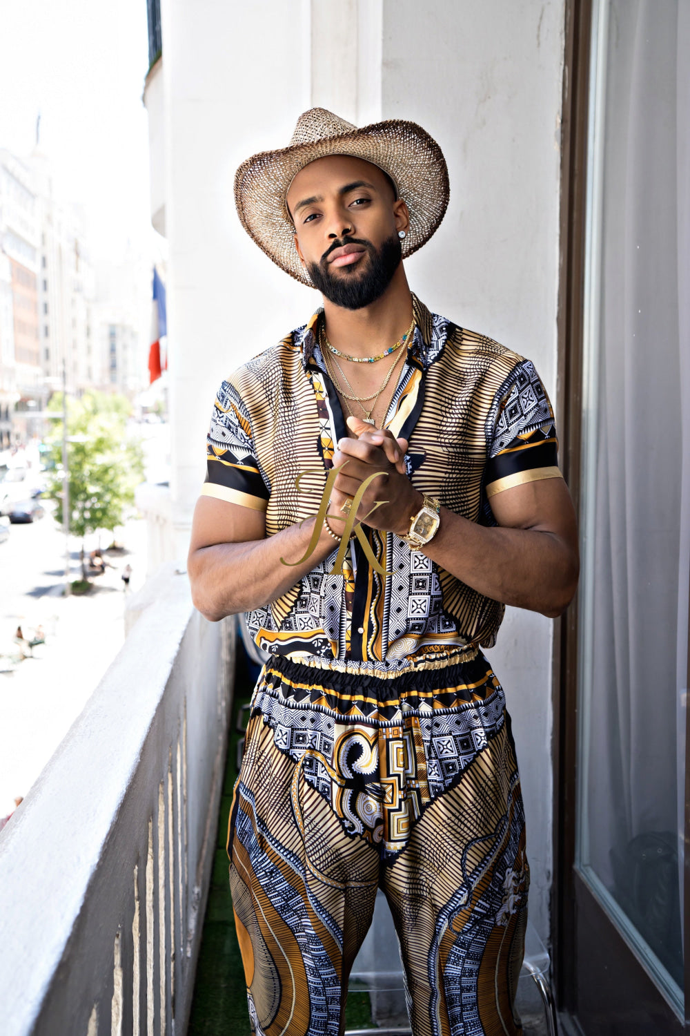 Luxury Silk Set for Men: Perfect Summer and Beach Wear - kayibstrore