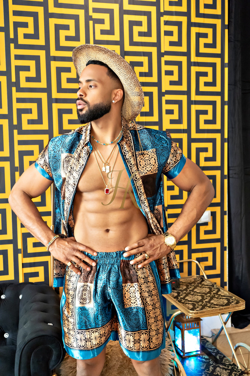 Men's Luxury Silk Dress Set Outfit - Elevate Your Style Game with Ultimate Comfort and Unbeatable Quality - kayibstrore