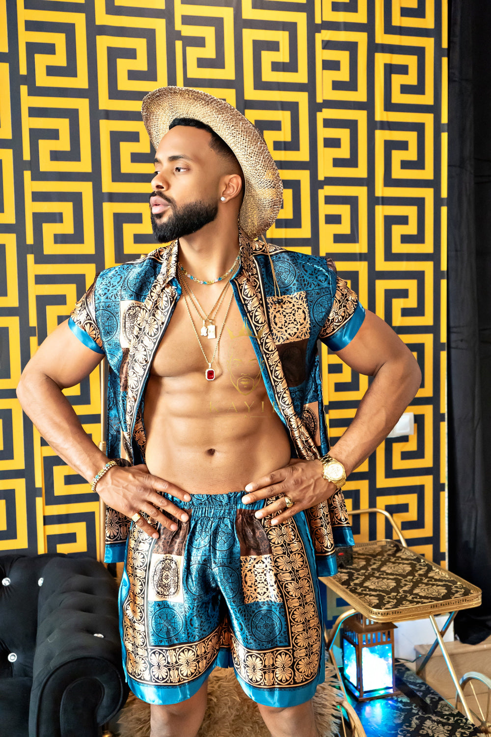 Men's Luxury Silk Dress Set Outfit - Elevate Your Style Game with Ultimate Comfort and Unbeatable Quality - kayibstrore