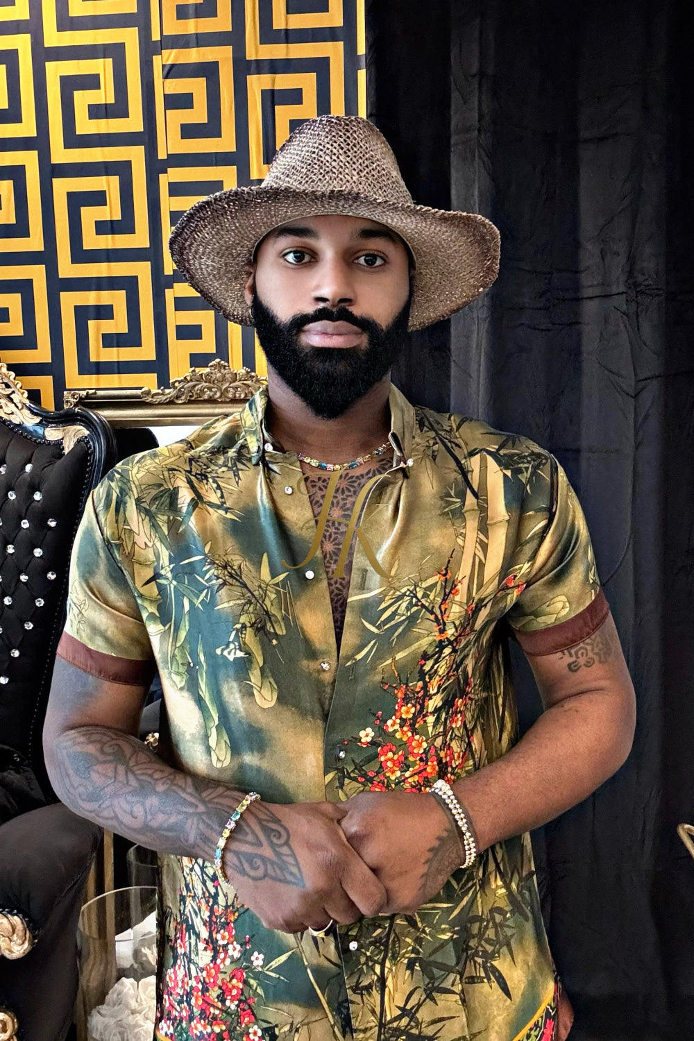 Luxury Handmade Outfits: Men's Luxury Silk Set - kayibstrore