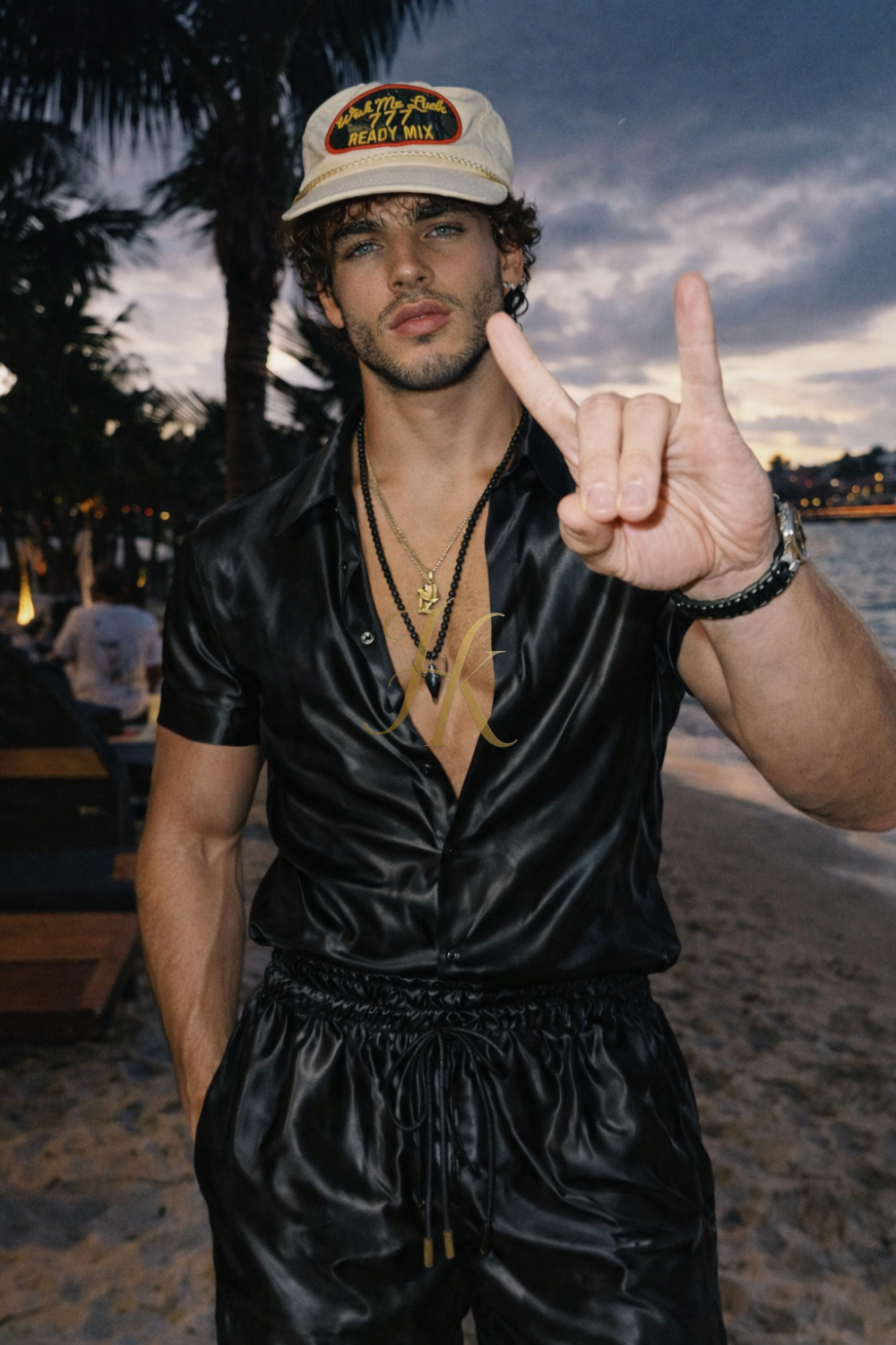 Premium Barocco Print Set - The Ultimate Summer Silk Outfit for Mens