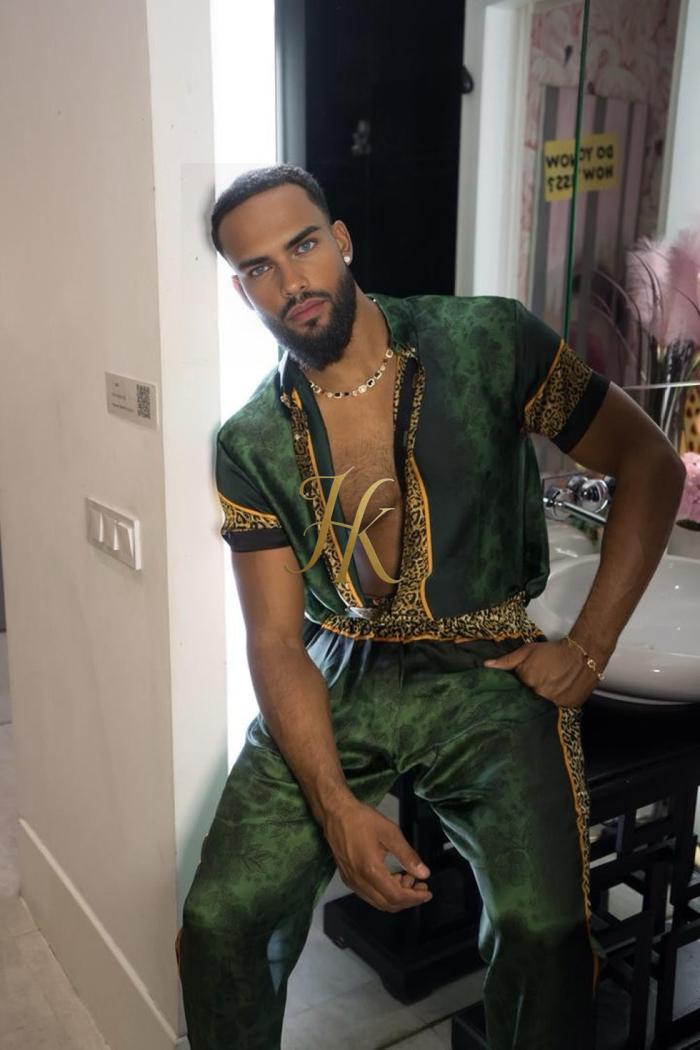 Handmade Outfits: Men's Luxury Silk Set - kayibstrore