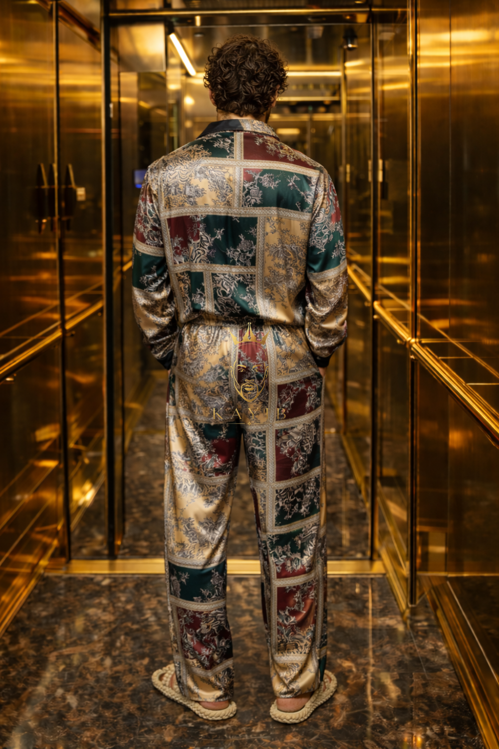 Premium Satin Silk Shirt & Wide-Leg Pants – Limited Edition